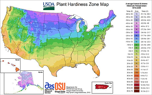USDA 2012 Interactive Map